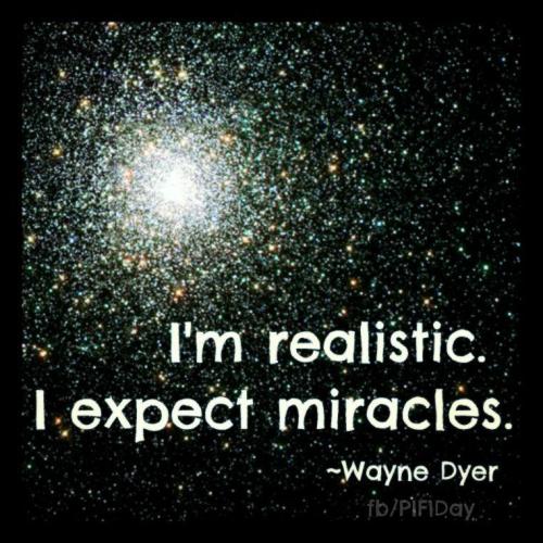 expect miracles Optimism Revolution