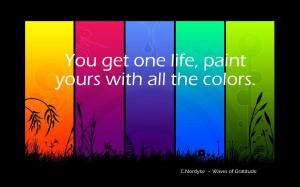 decorate life with colors